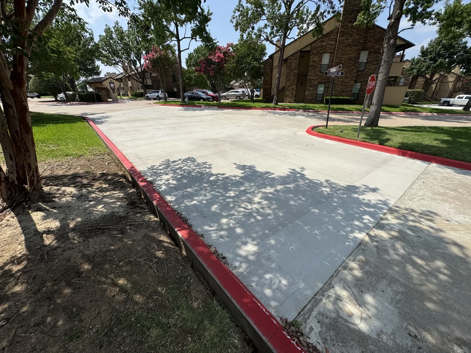 Poured to spec, documented to match by Lucky’s Concrete in Pensacola